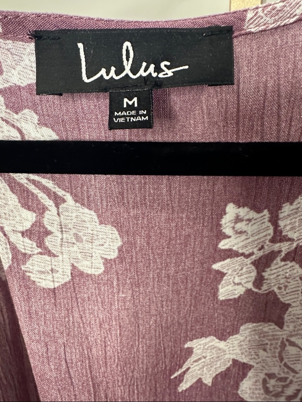 Lulu's Mauve Pink Floral Wrap Maxi Dress - Picture 2 of 7